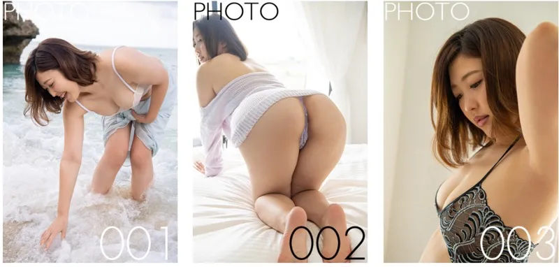 Graphis 水野朝陽 "APHRODISIAC" Photo & Movie Collection Gallery info 1