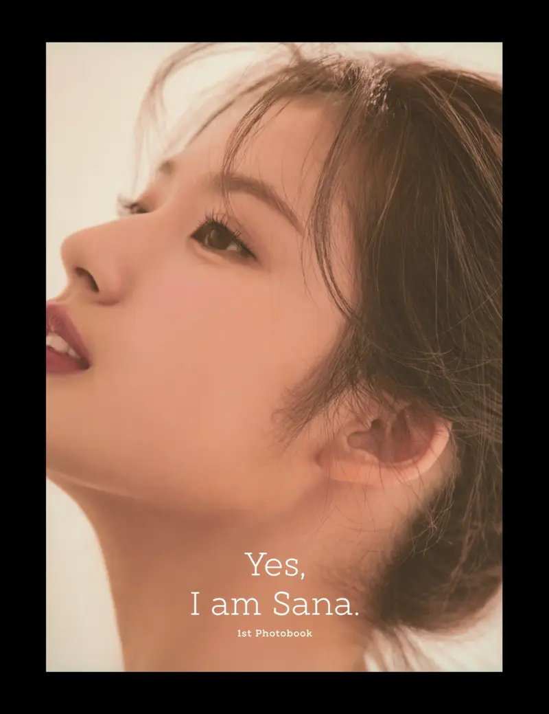 TWICE Sana 1st Photo Book「Yes, I am」