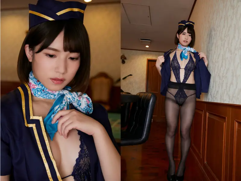 村上りぃな 美人CA お・も・て・な・し 必撮！まるごと 画像