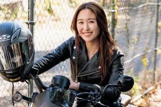 三輪晴香「バイク女子の誘惑するカラダ」妄想デート撮（週刊SPA!2025年2月4日号）