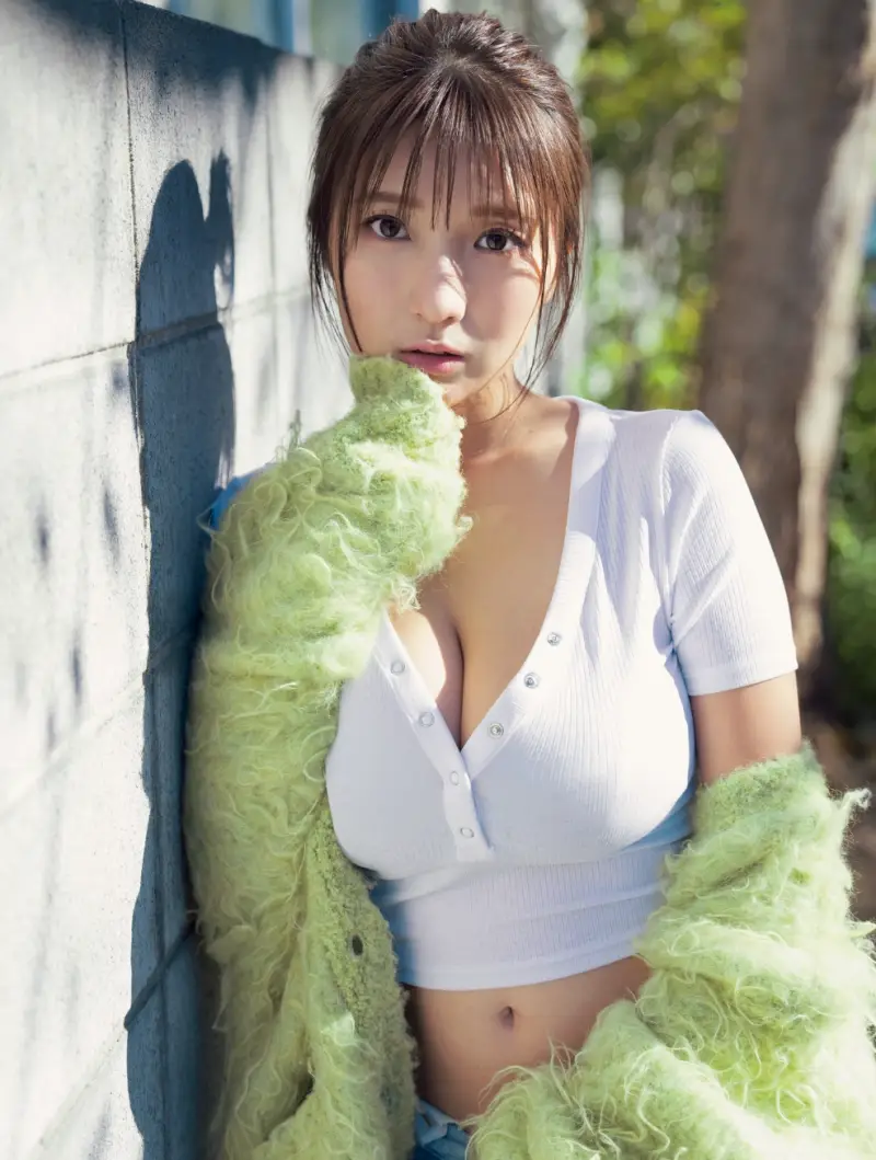 三田悠貴「サイズも質感も珠玉のGカップ」グラビアン魂（週刊SPA!2025年2月4日号）