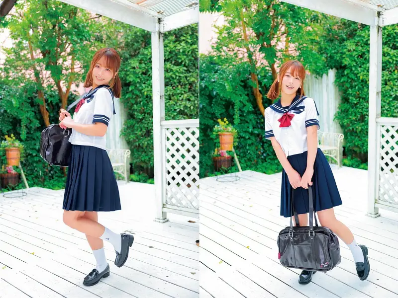 アサ芸Secret！デジタル写真集 姉セーラースペシャル いくみ ふたりだけの秘密だよ 画像002