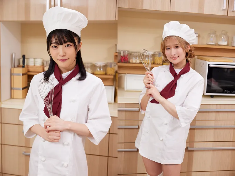 末広 純×輝星きら 恋の全裸バレンタインクッキング25