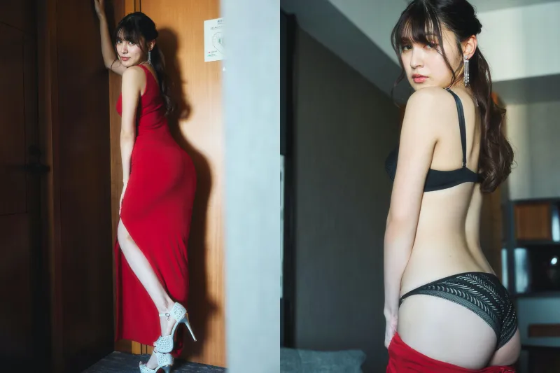 SPA！デジタル写真集 神志那結衣 赤いドレスを脱いだら sample