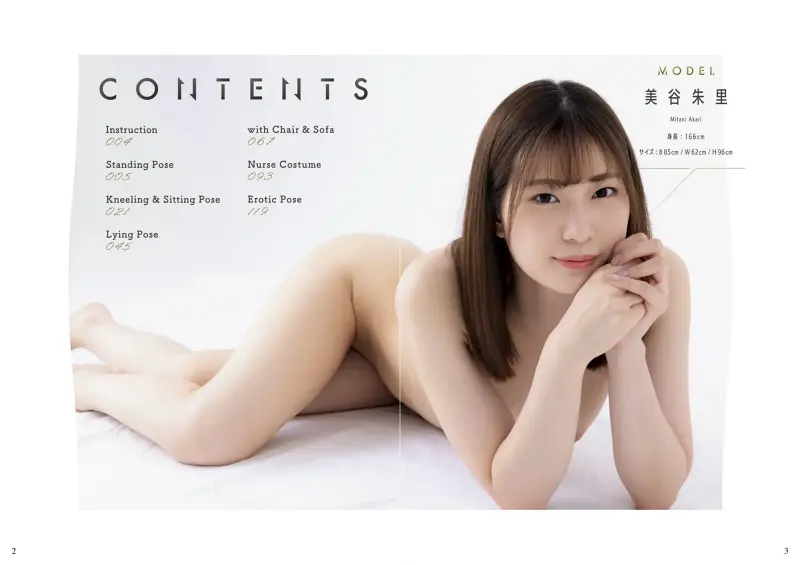 プレミアムヌードポーズブック 美谷朱里