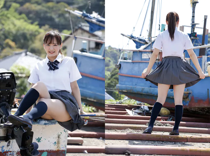 広瀬なるみ オフィシャルグラビア写真集 風に包まれて 画像005